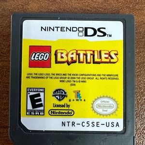 Nintendo DS LEGO Battles 2009 Video Game-tested-Fast Shipping!